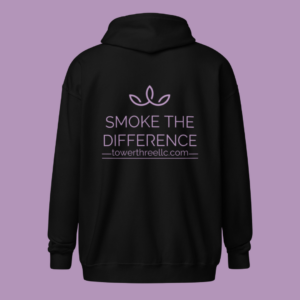 Smoke the Difference Zip Up